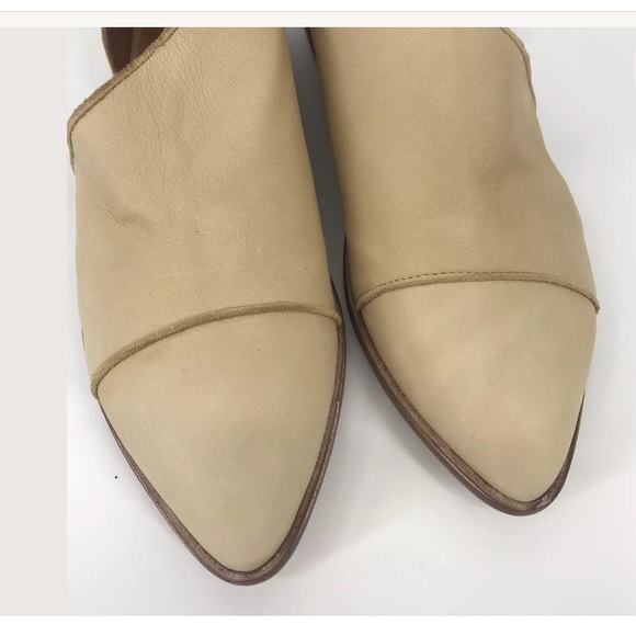 Free People Flat Royale Natural Flat Cut Out Shoes - Picture 4 of 8